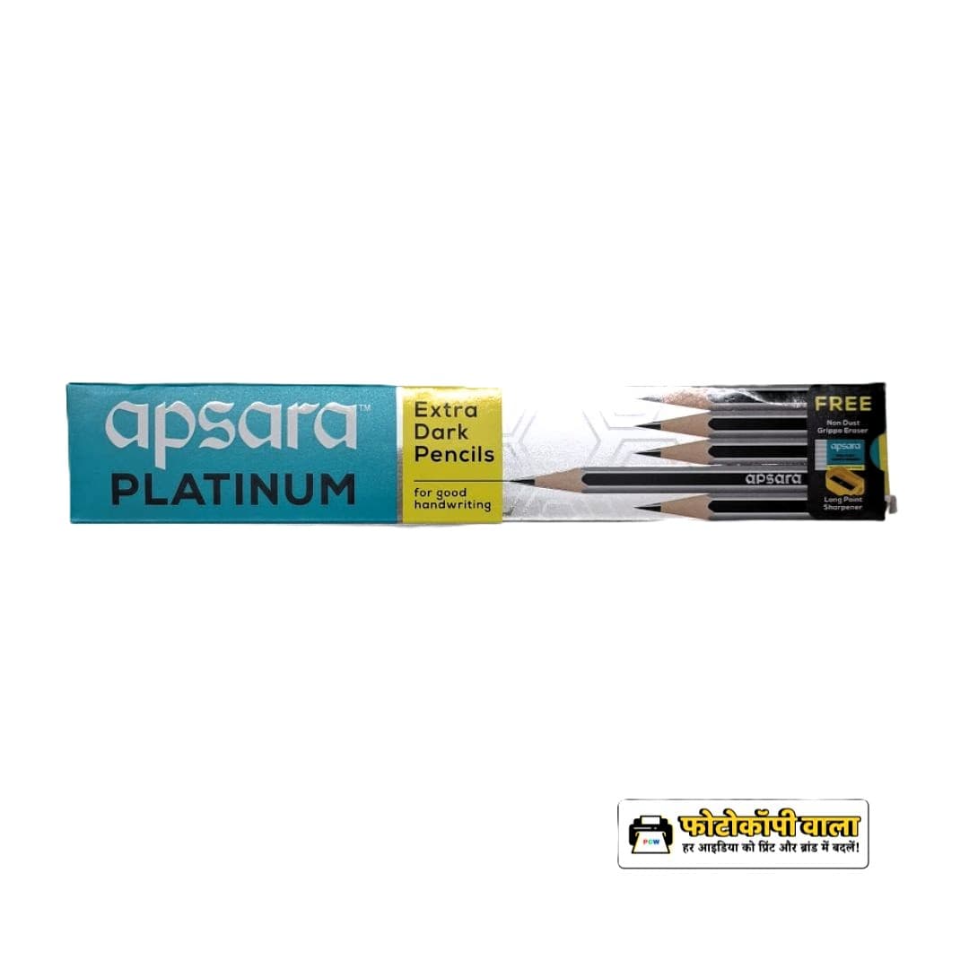 Apsara Platinum Extra Dark Pencils at Kashvi Collection